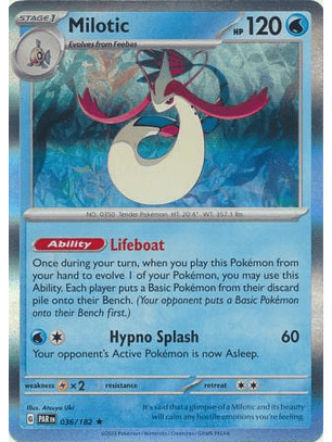 Milotic - 036/182 - Holo Rare