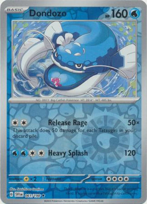 Dondozo - 061/198 - Holo Rare