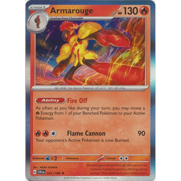 Armarouge - 041/198 - Rare