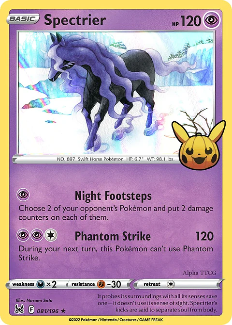 Spectrier - 081/196 - Holo Rare