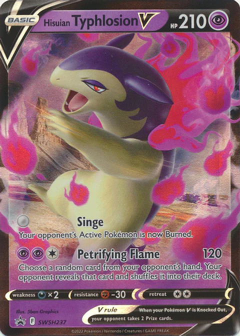 Hisuian Typhlosion V - SWSH237 - Promo