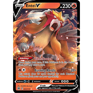 Entei V - 022/172 - Ultra Rare