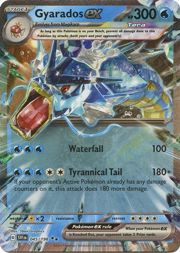 Gyarados ex - 045/198 - Ultra Rare 1