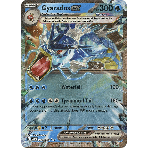 Gyarados ex - 045/198 - Ultra Rare