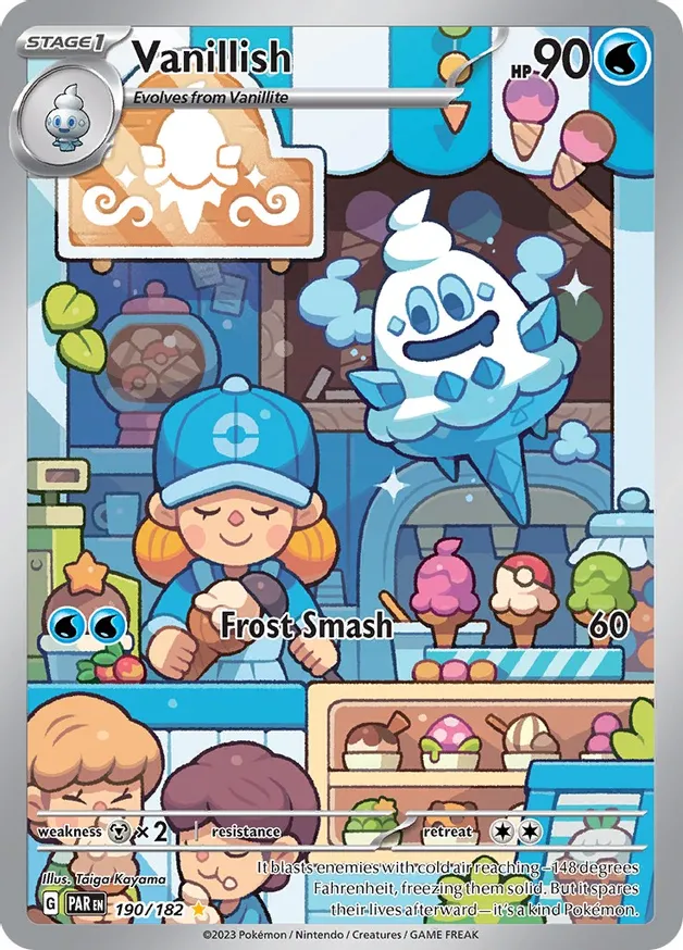 Vanillish - 190/182 - Illustration Rare 1