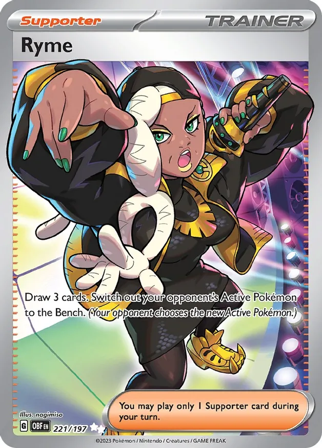 Ryme - 221/197 - Full Art Secret Rare 1