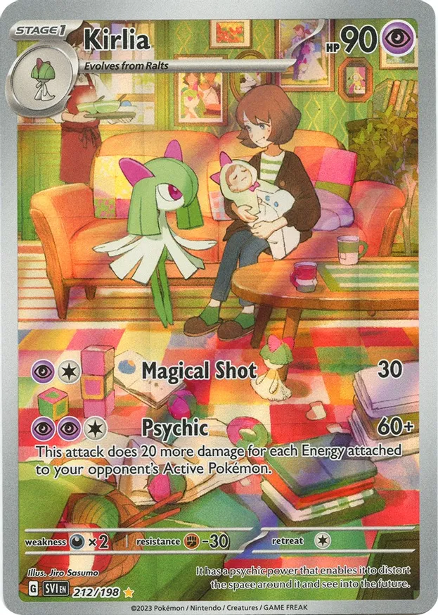 Kirlia - 212/198 - Illustration Rare 1