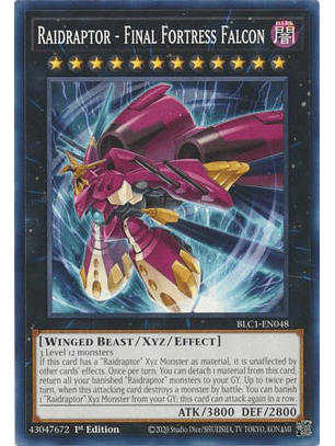 Raidraptor - Final Fortress Falcon - BLC1-EN048 - Common 