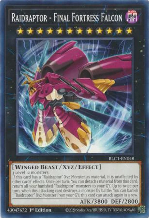 Raidraptor - Final Fortress Falcon - BLC1-EN048 - Common 