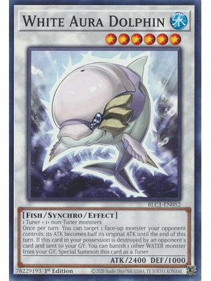 White Aura Dolphin - BLC1-EN052 - Common 