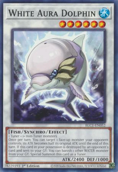 White Aura Dolphin - BLC1-EN052 - Common 