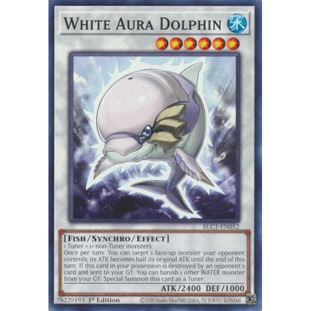 White Aura Dolphin - BLC1-EN052 - Common 