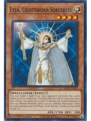 Lyla, Lightsworn Sorceress - BLC1-EN055 - Common 