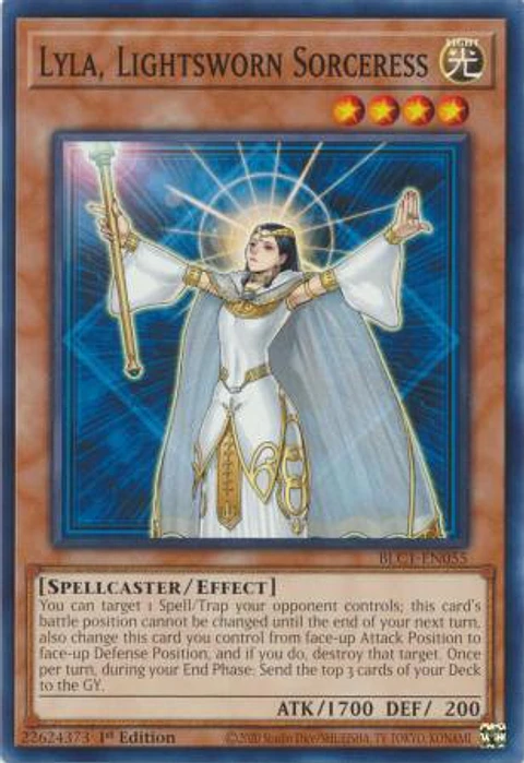 Lyla, Lightsworn Sorceress - BLC1-EN055 - Common 