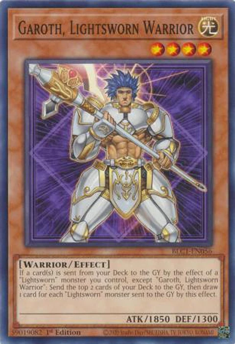 Garoth, Lightsworn Warrior - BLC1-EN056 - Common 