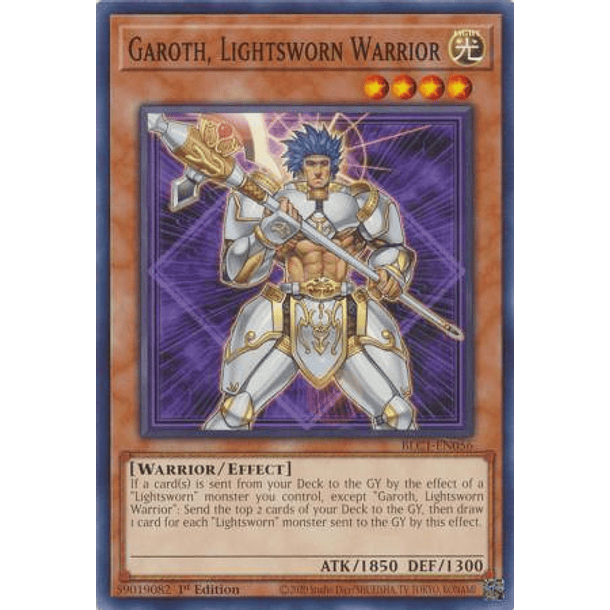 Garoth, Lightsworn Warrior - BLC1-EN056 - Common 