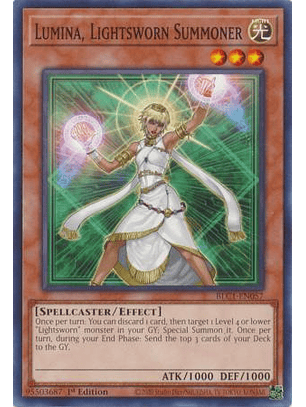 Lumina, Lightsworn Summoner - BLC1-EN057 - Common 