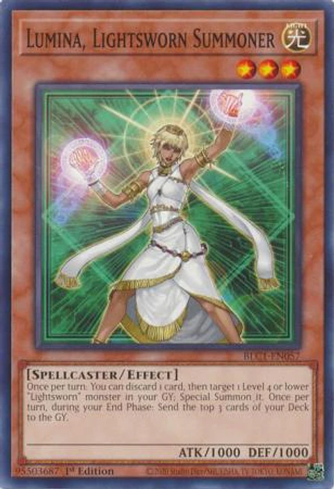 Lumina, Lightsworn Summoner - BLC1-EN057 - Common 