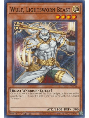 Wulf, Lightsworn Beast - BLC1-EN058 - Common 