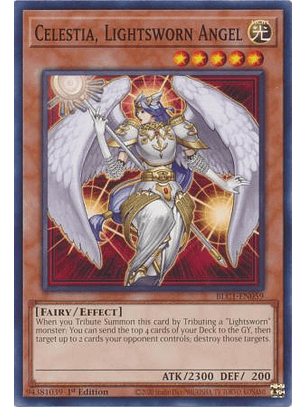 Celestia, Lightsworn Angel - BLC1-EN059 - Common 