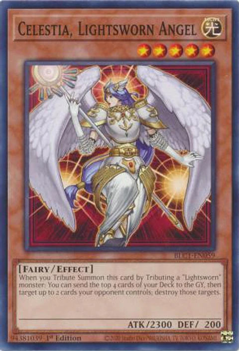 Celestia, Lightsworn Angel - BLC1-EN059 - Common 