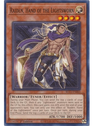 Raiden, Hand of the Lightsworn - BLC1-EN060 - Common