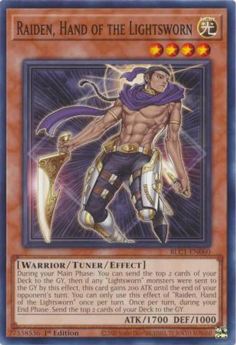 Raiden, Hand of the Lightsworn - BLC1-EN060 - Common