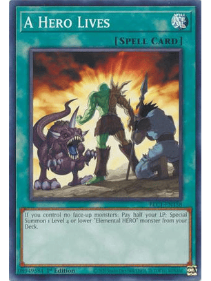 A Hero Lives - BLC1-EN158 - Common 