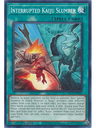 Interrupted Kaiju Slumber - BLC1-EN103 - Common 