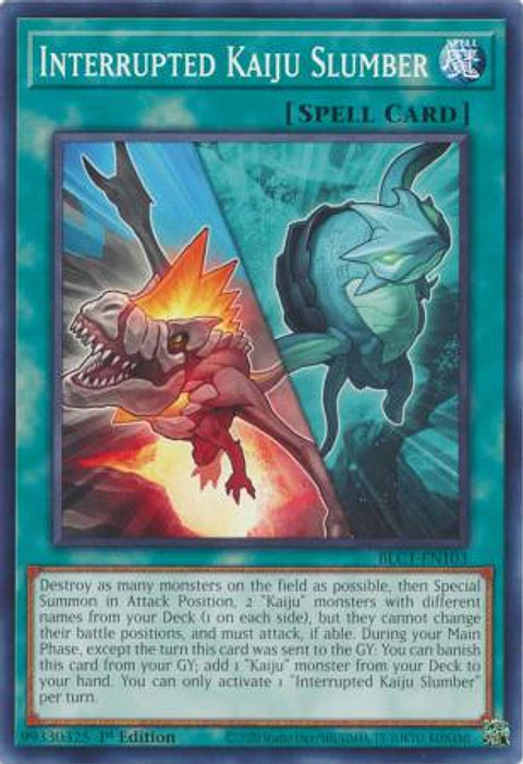 Interrupted Kaiju Slumber - BLC1-EN103 - Common 