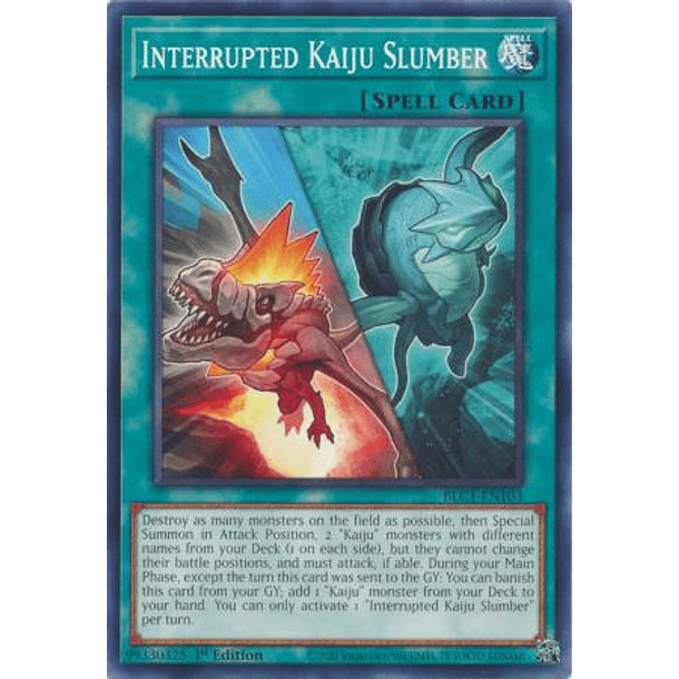 Interrupted Kaiju Slumber - BLC1-EN103 - Common 