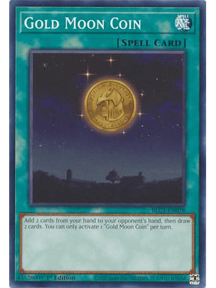 Gold Moon Coin - BLC1-EN078 - Common 