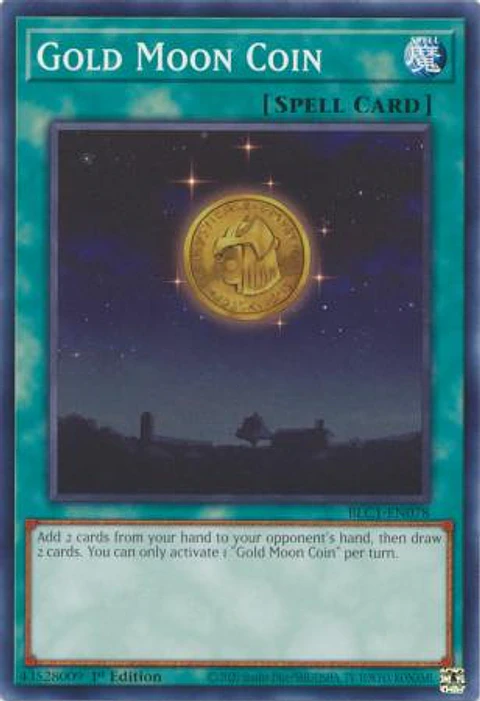 Gold Moon Coin - BLC1-EN078 - Common 