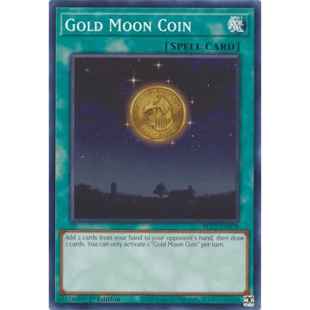 Gold Moon Coin - BLC1-EN078 - Common 
