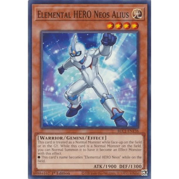 Elemental HERO Neos Alius - BLC1-EN138 - Common 