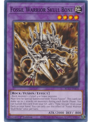 Fossil Warrior Skull Bone - BLC1-EN131 - Common 