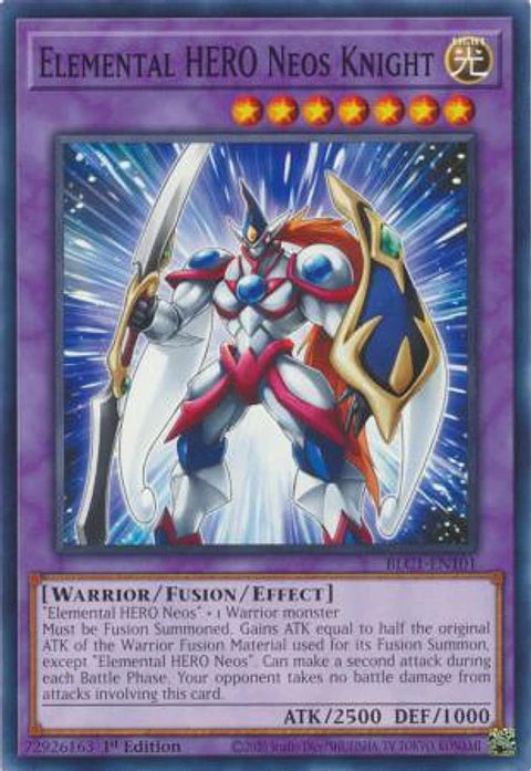 Elemental HERO Neos Knight - BLC1-EN101 - Common 