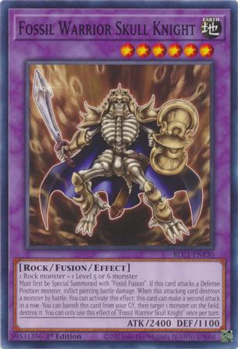 Fossil Warrior Skull Knight - BLC1-EN130 - Common 