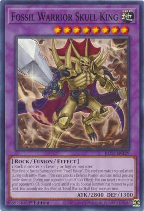 Fossil Warrior Skull King - BLC1-EN129 - Common 