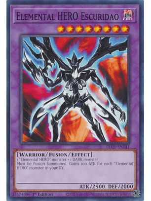 Elemental HERO Escuridao - BLC1-EN141 - Common 