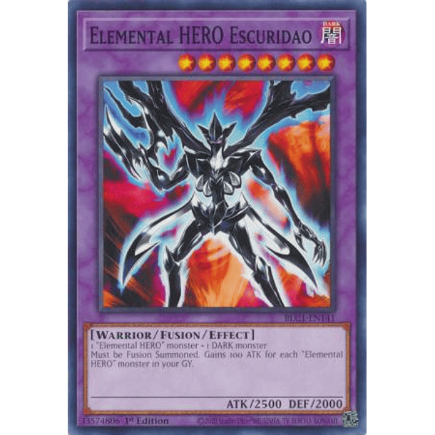 Elemental HERO Escuridao - BLC1-EN141 - Common 