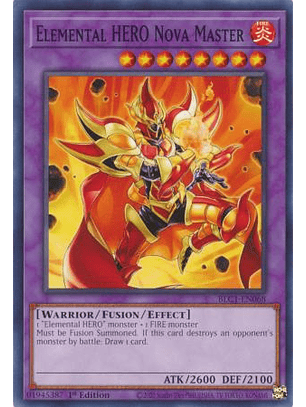 Elemental HERO Nova Master - BLC1-EN068 - Common 
