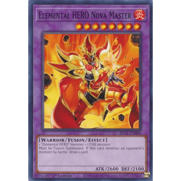 Elemental HERO Nova Master - BLC1-EN068 - Common 