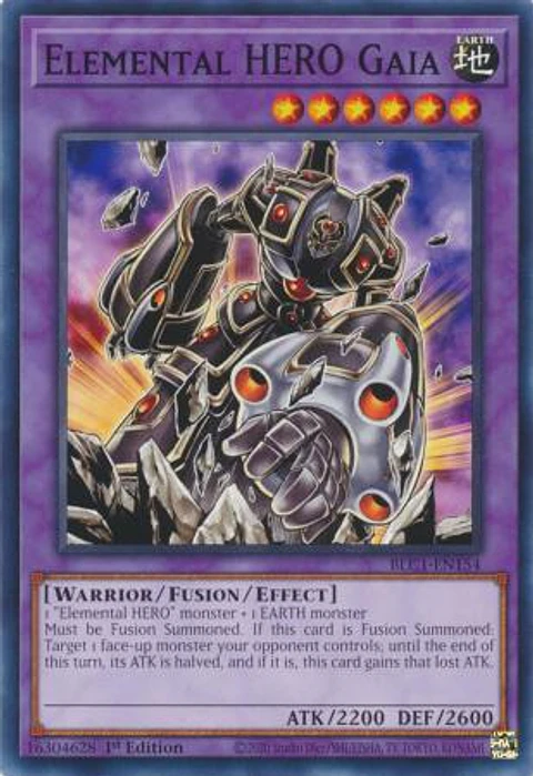 Elemental HERO Gaia - BLC1-EN154 - Common 