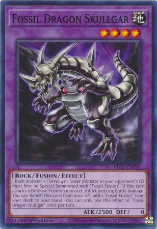 Fossil Dragon Skullgar - BLC1-EN133 - Common  1