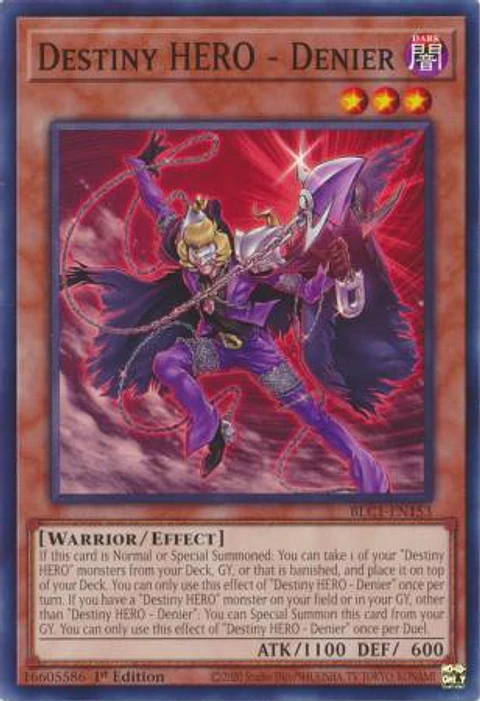 Destiny HERO - Denier - BLC1-EN153 - Common 