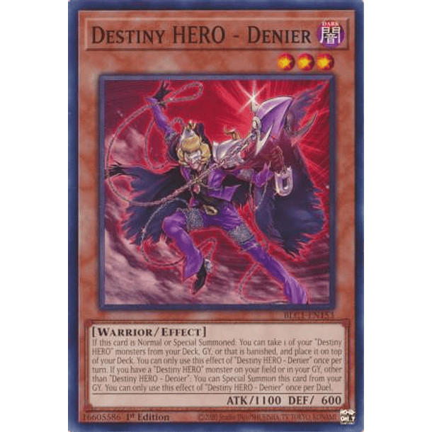 Destiny HERO - Denier - BLC1-EN153 - Common 
