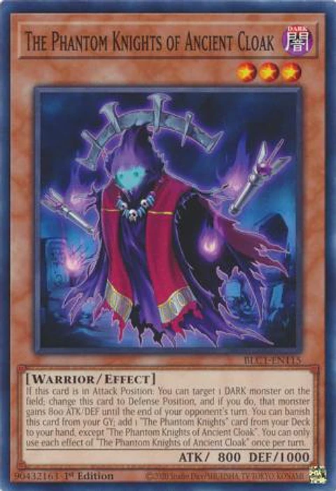 The Phantom Knights of Ancient Cloak - BLC1-EN115 - Common 