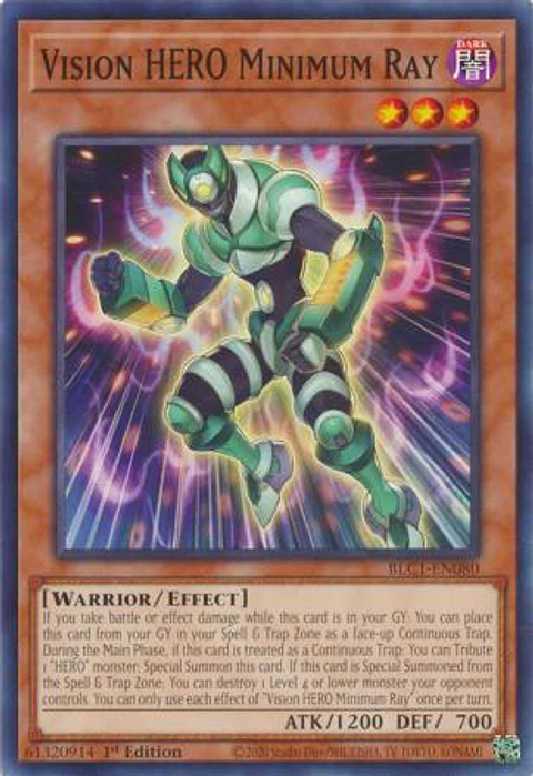 Vision HERO Minimum Ray - BLC1-EN080 - Common 