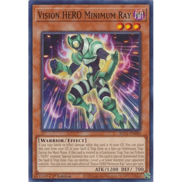 Vision HERO Minimum Ray - BLC1-EN080 - Common 